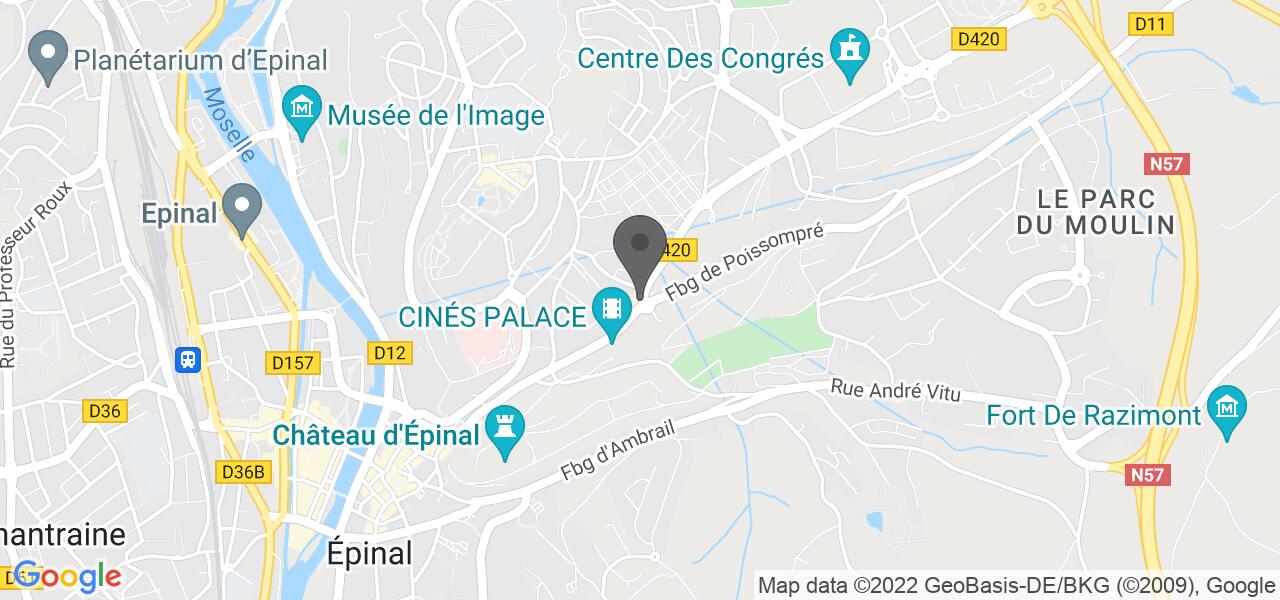 Access map — Les Coulisses