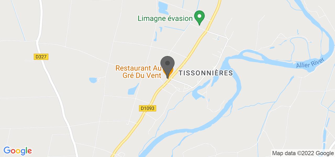 Mappa di accesso — Au Gré du Vent