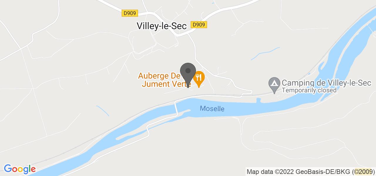 Plan d'accès — La Jument Verte