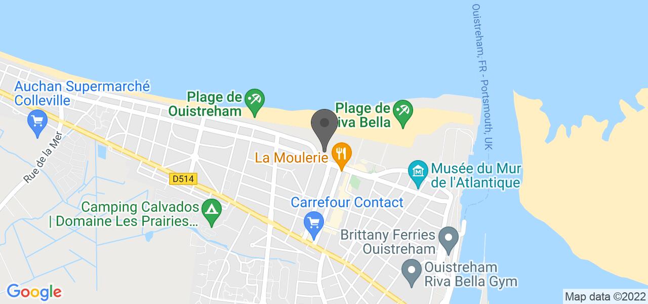 Plan d'accès — Le Riva-Bella
