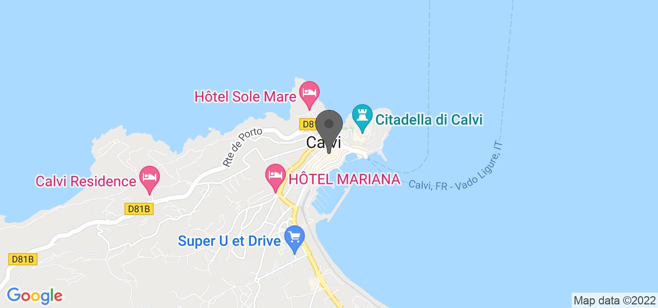 Access map — U Minellu