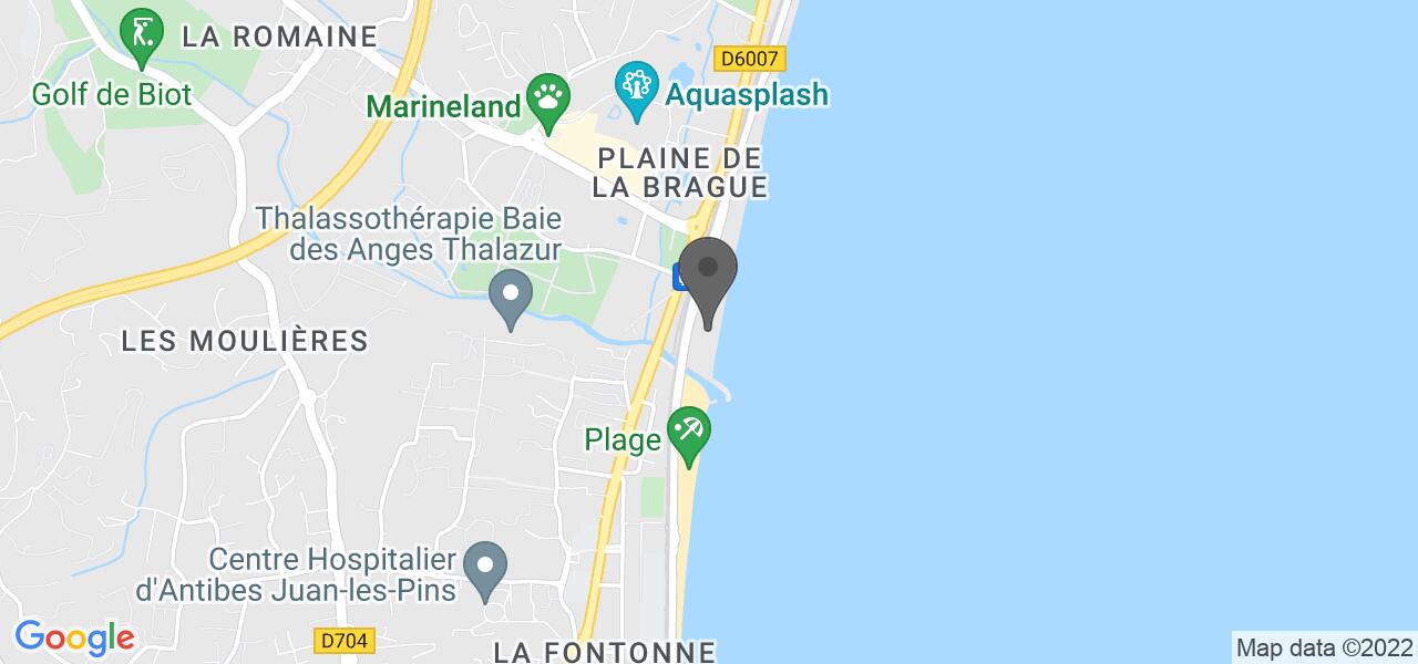Plan d'accès — La Siesta Beach Club by DAY & NIGHT