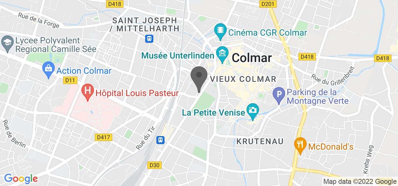 Plan d'accès — Pâtisserie Schmitt