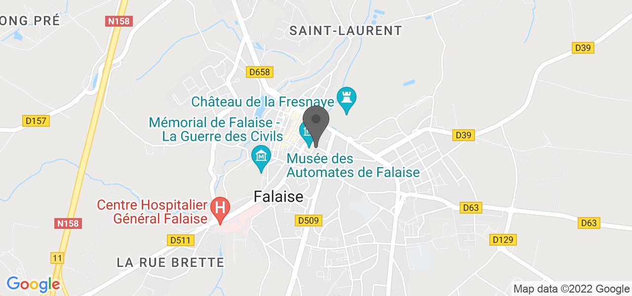 Plan d'accès — Le Vauquelin