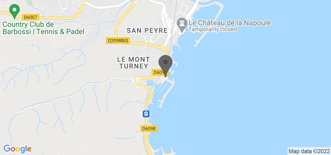 Mapa de acceso — Le Repère