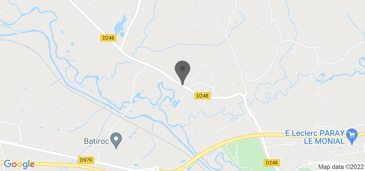 Plan d'accès — Le petit saint leger 