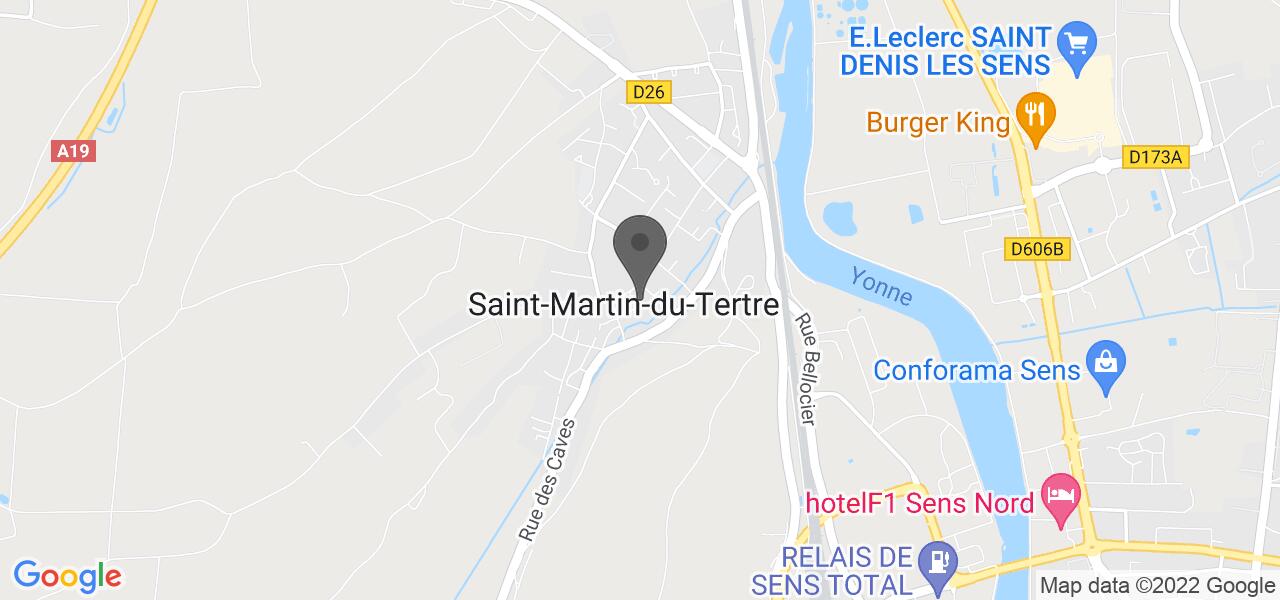 Plan d'accès — la Table du Martin Bel Air