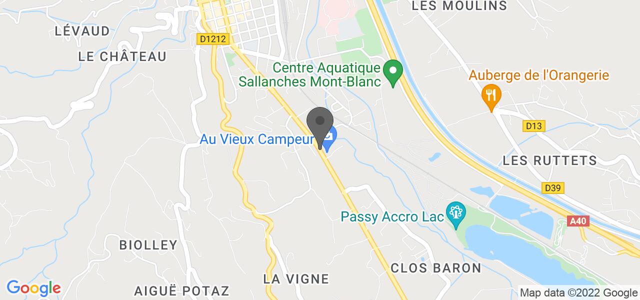 Plan d'accès — L'Aspava