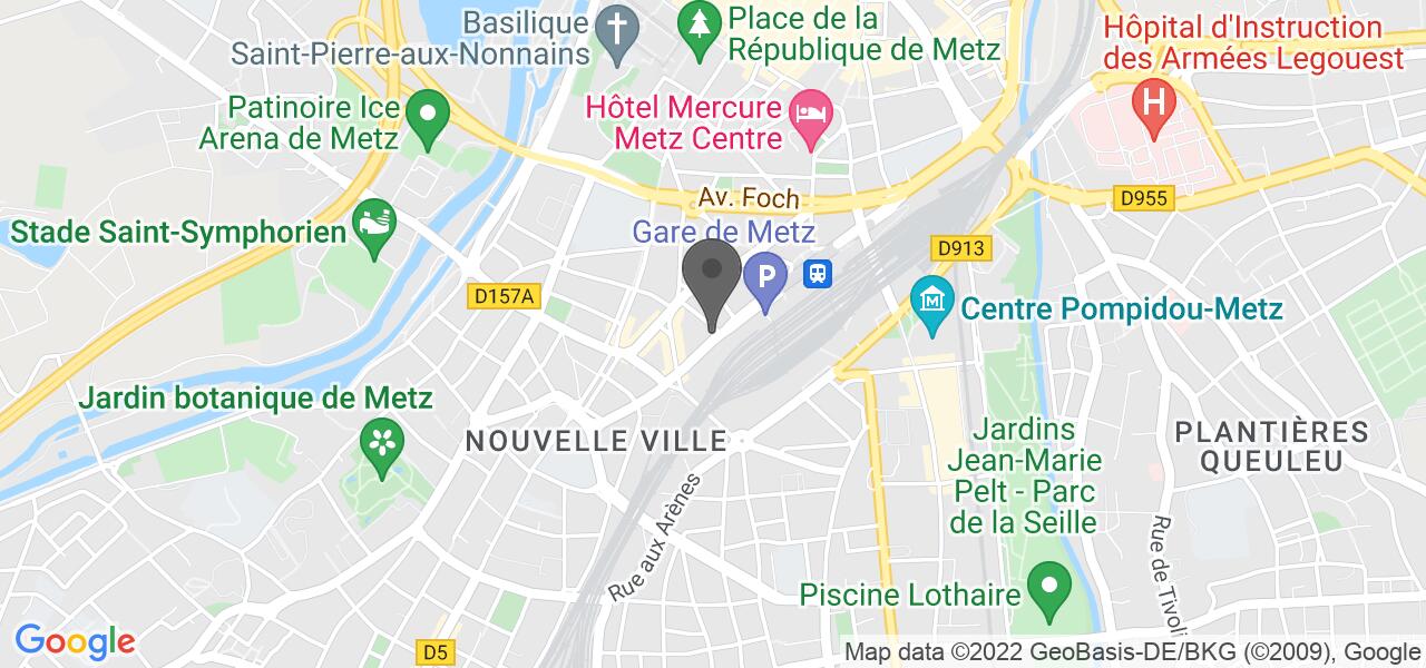 Plan d'accès — Chez Baptiste