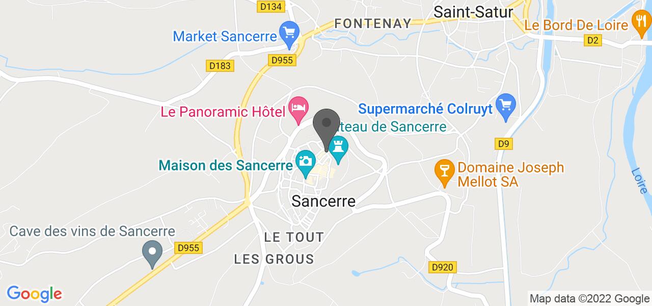 交通地图 — Auberge l'Écurie