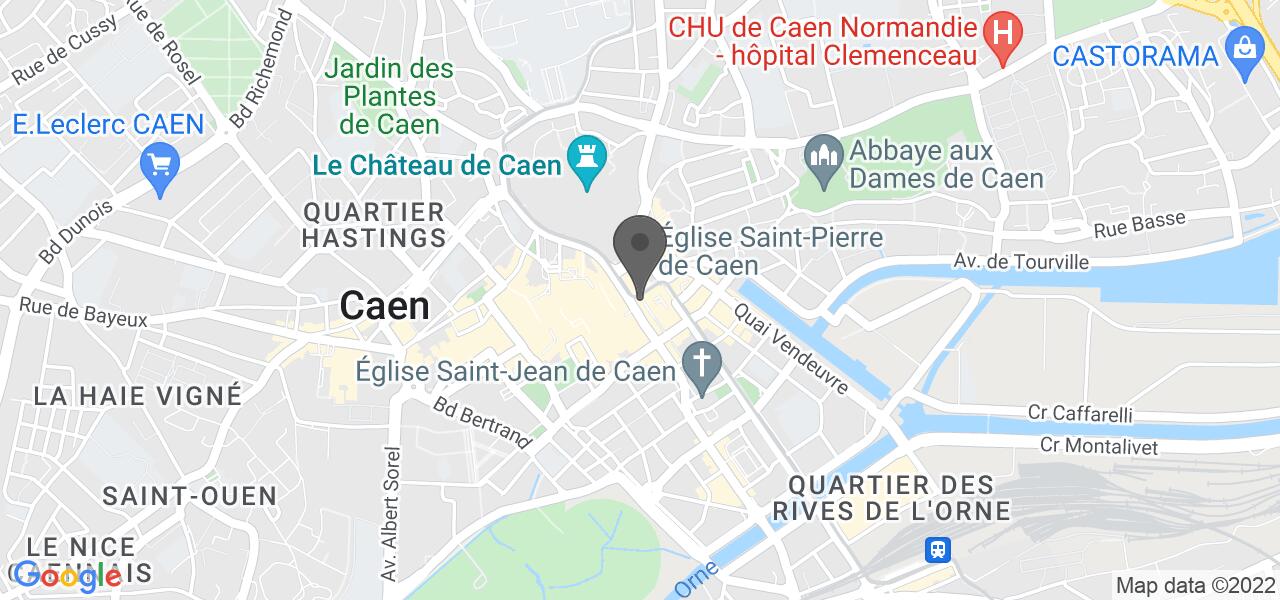 Plan d'accès — Beef & Cow