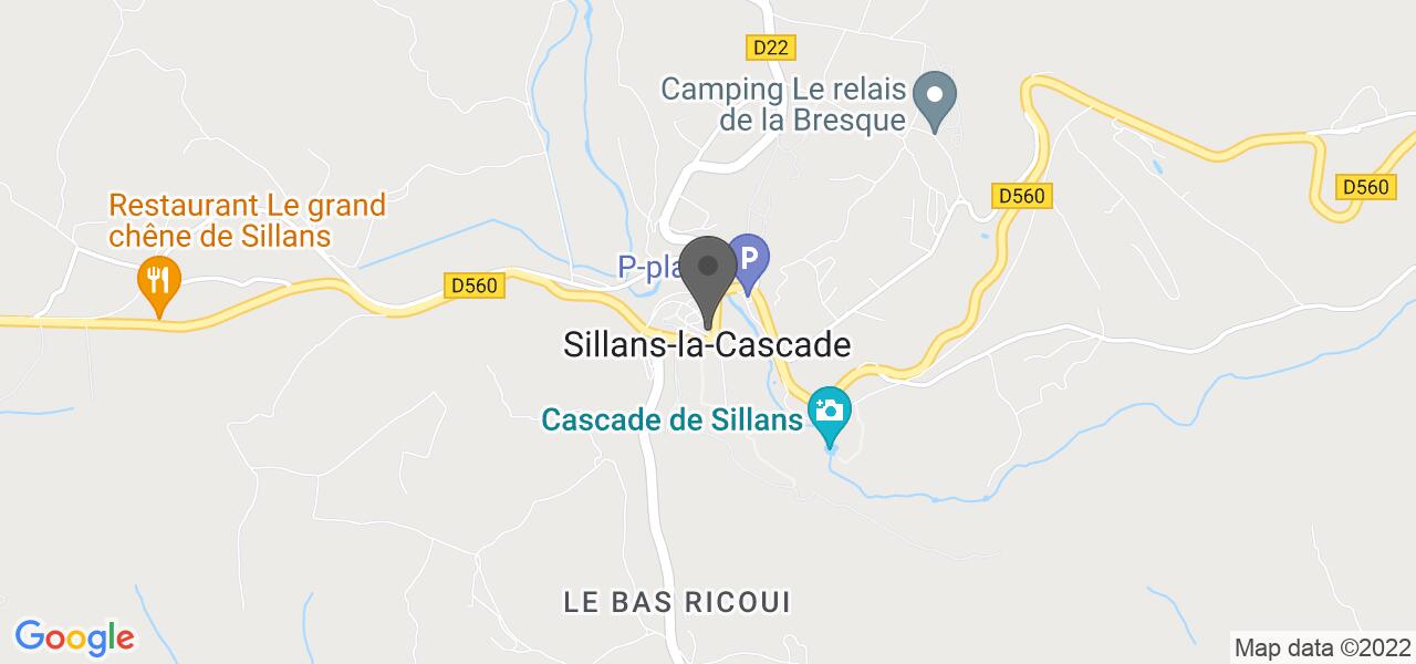 Plan d'accès — Les Pins