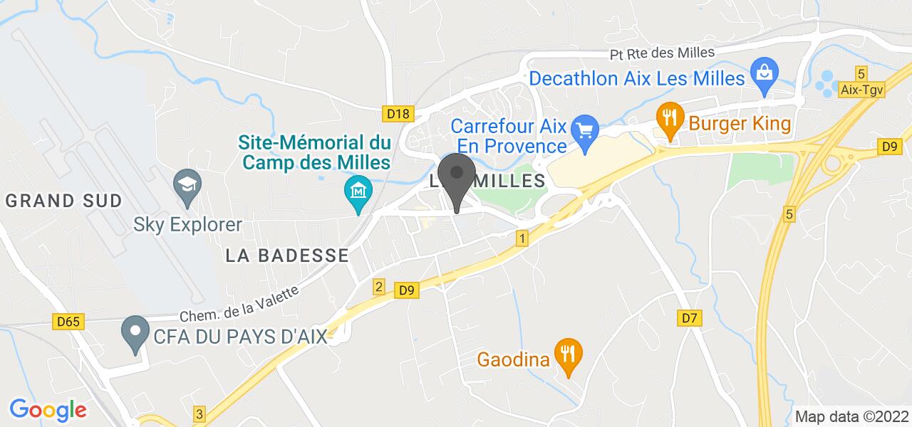 Access map — La Chichoumeille