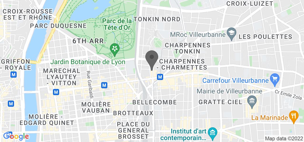 Access map — DD Sushi