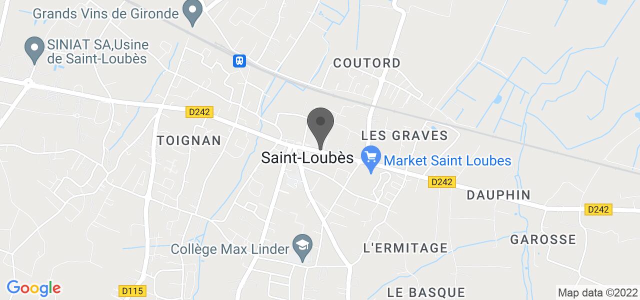 Plan d'accès — La Villa Loubésienne