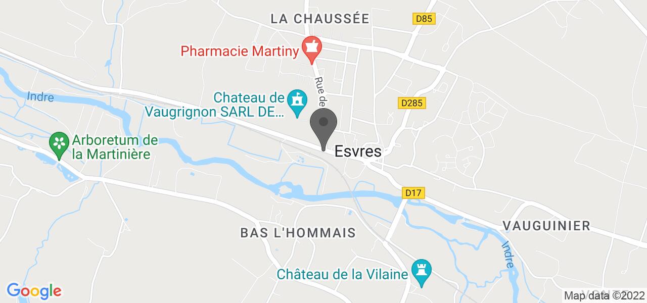 Mapa de acesso — O Bistro  Quai