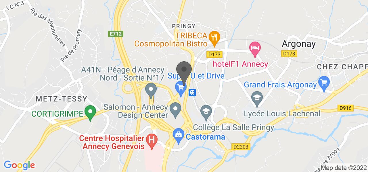 Plan d'accès — Madigan's