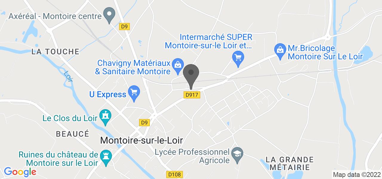 Routekaart — L’Escale Montoirienne