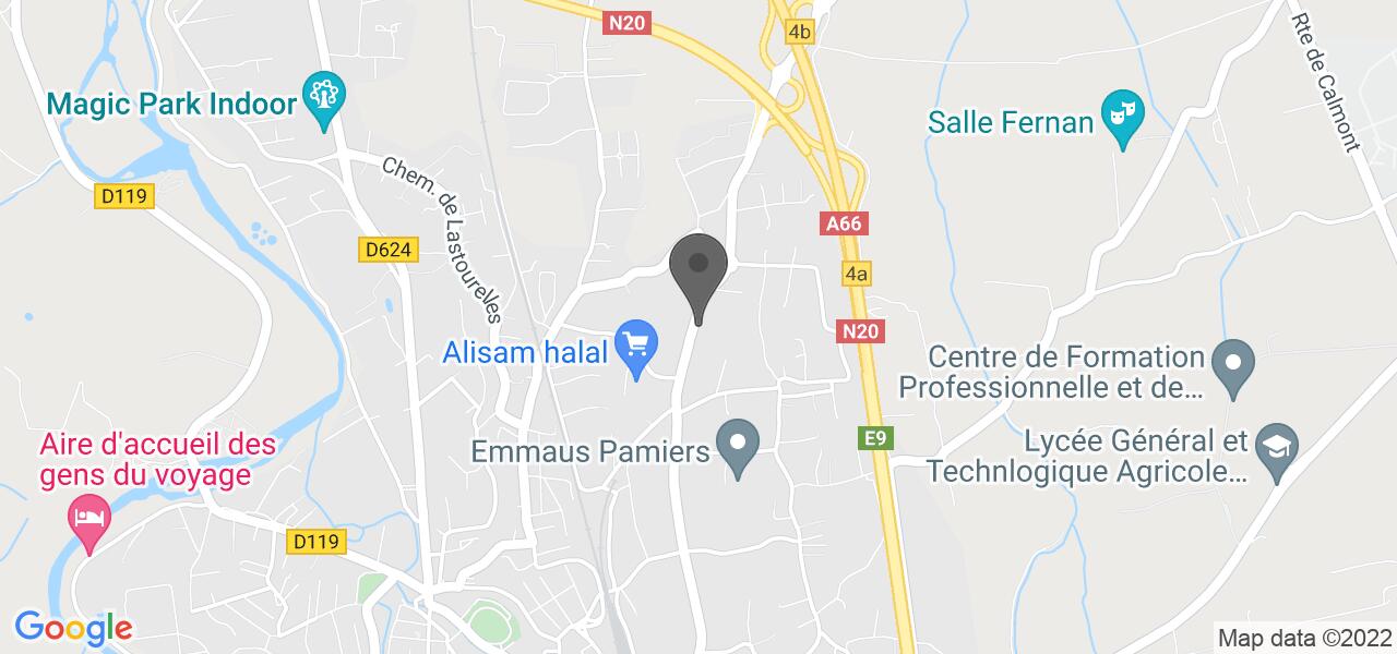 Plan d'accès — Le Pic à Viandes