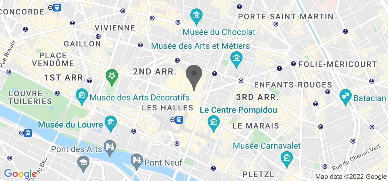 Plan d'accès — Dalmata Pizza