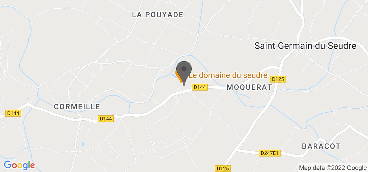 Plan d'accès — Domaine du seudre