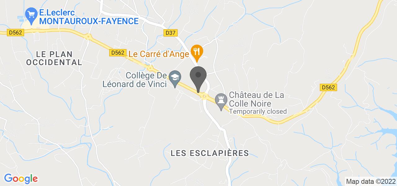 Plan d'accès — LE BÔ M