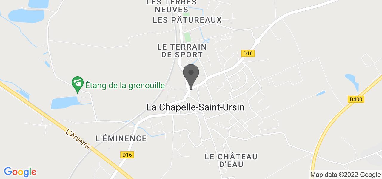 Plan d'accès — Le Saint Ursin