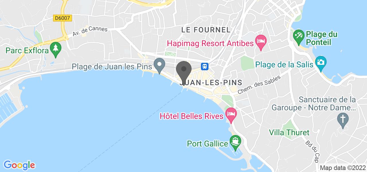 Anfahrtsplan — Yolo Plage