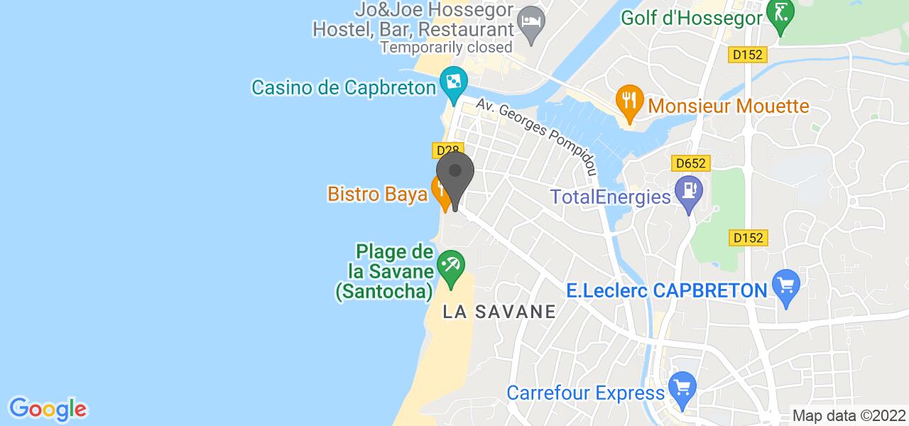 Plan d'accès — Baya hôtel et SPA
