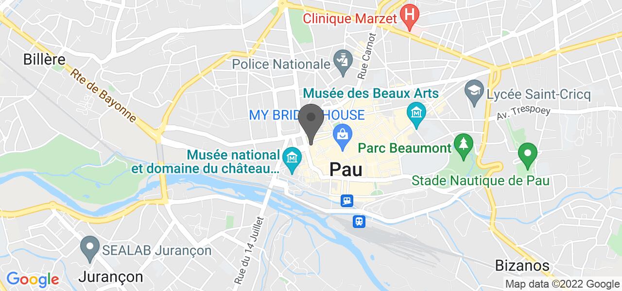 Plan d'accès — Gueuleton
