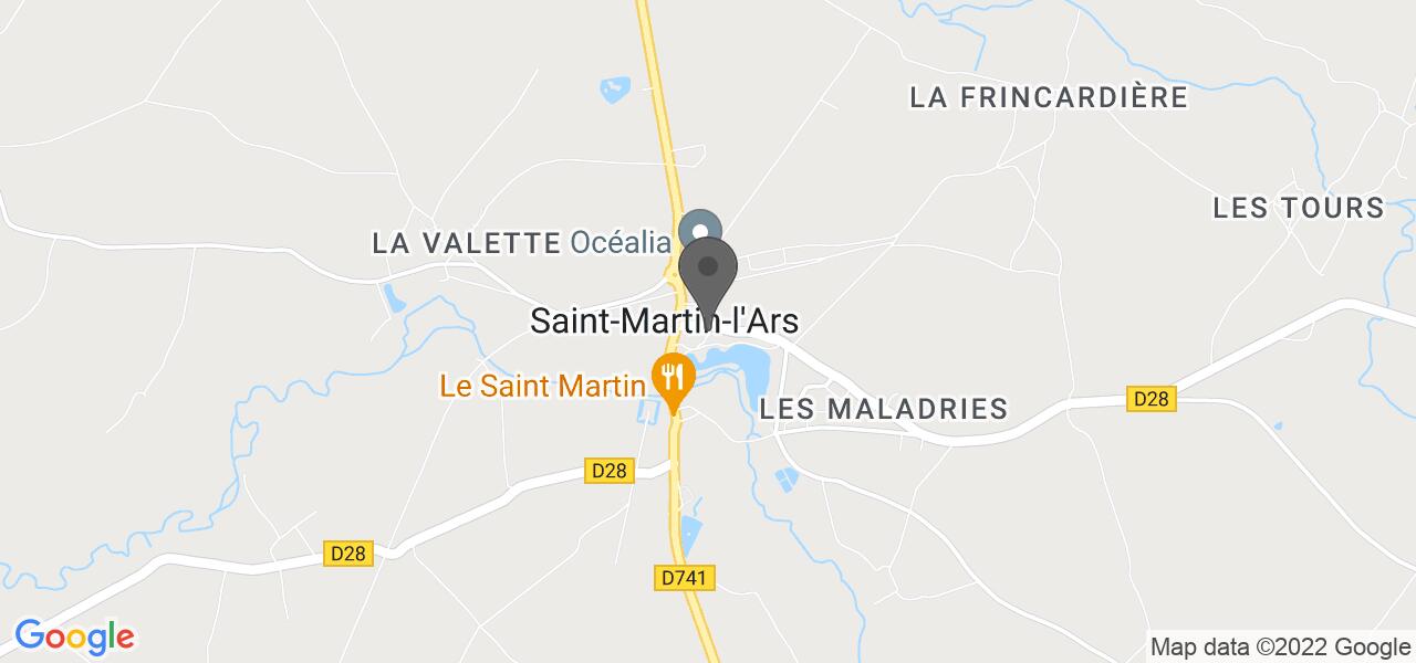 Plan d'accès — Le Martin-Pêcheur