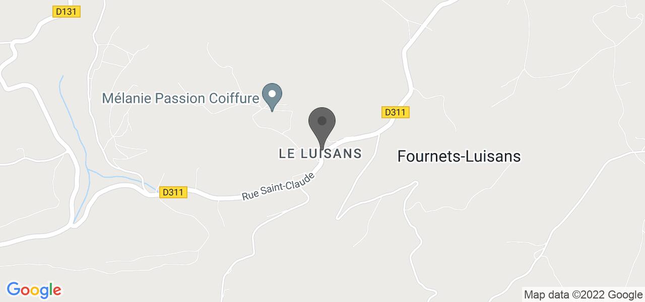 Plan d'accès — Auberge du tuyé