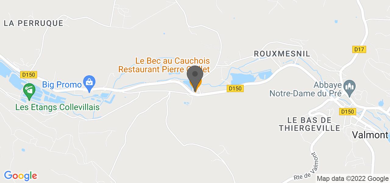 Access map — Le Bec au Cauchois