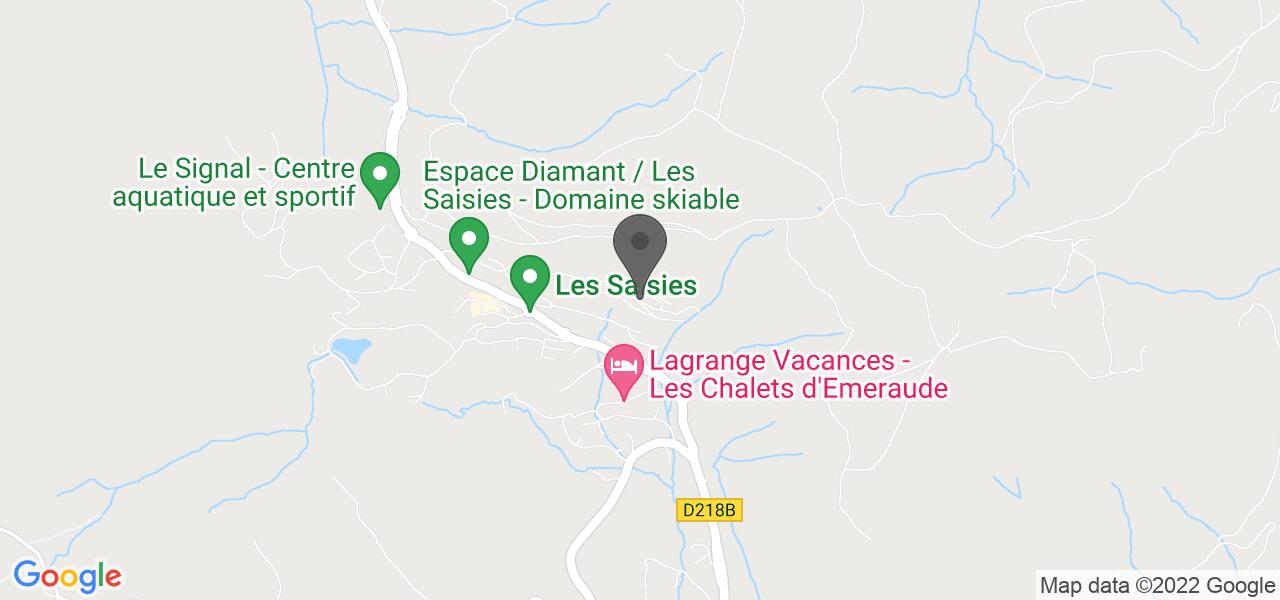 Plan d'accès — La Table des Armaillis