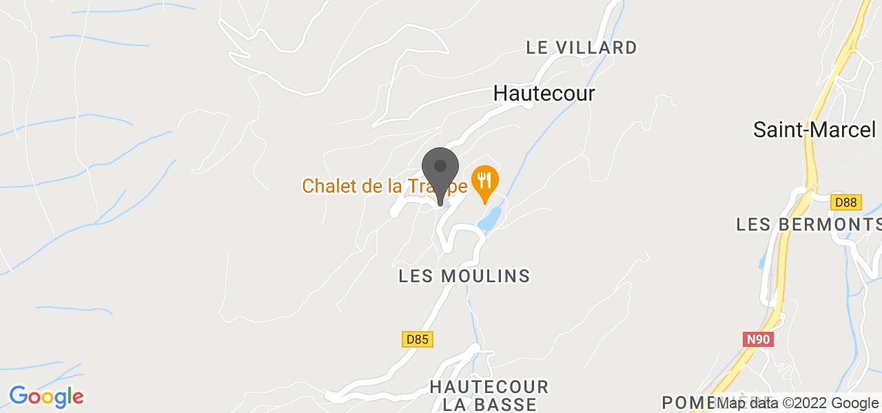 Plan d'accès — LE CHALET DE LA TRAPPE