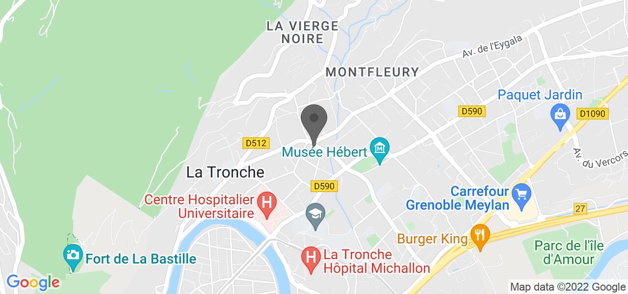 Plan d'accès — La Maison Badine - Florian Poyet