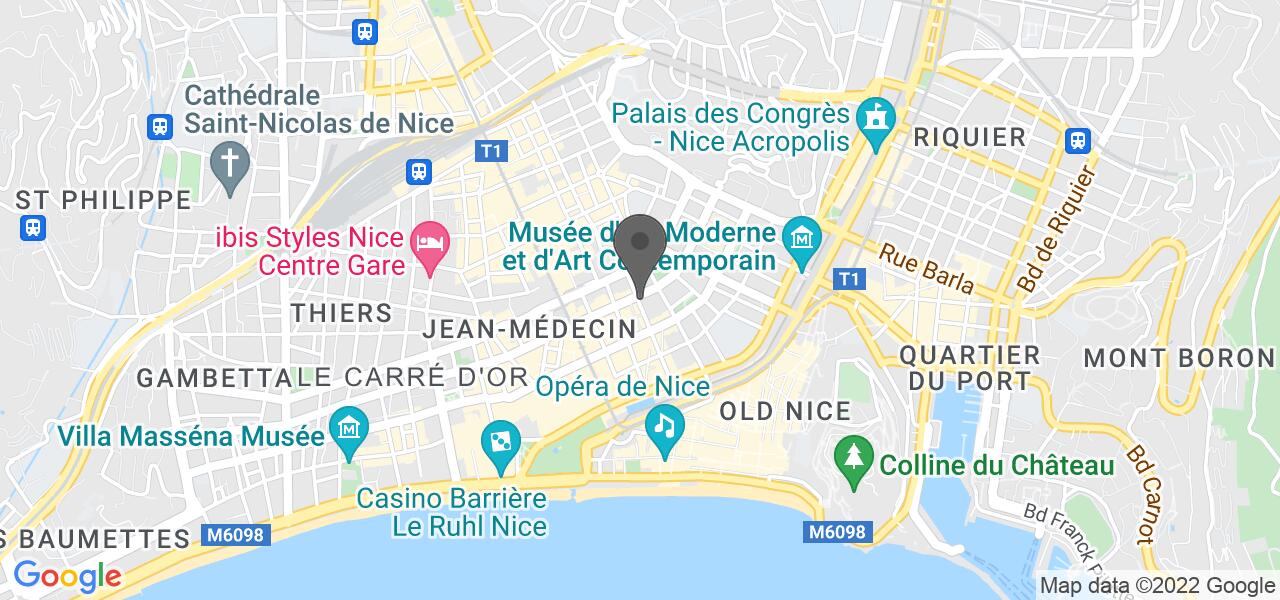 Anfahrtsplan — La Cantine de Lulu