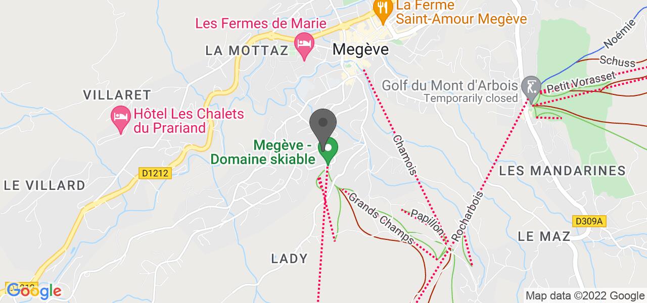 Plan d'accès — Le Delicium