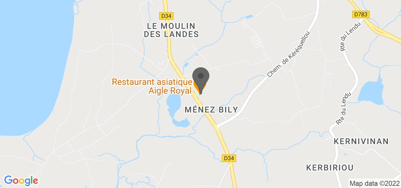 Plan d'accès — L'Aigle Royal