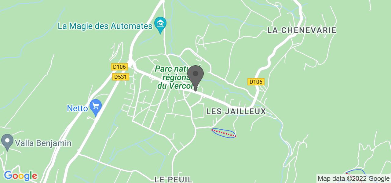 Plan d'accès — La Charrette