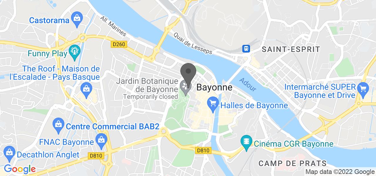 Anfahrtsplan — Café Les Remparts