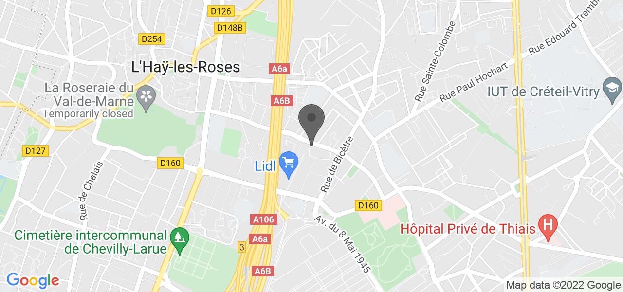 Plan d'accès — Chez Sam