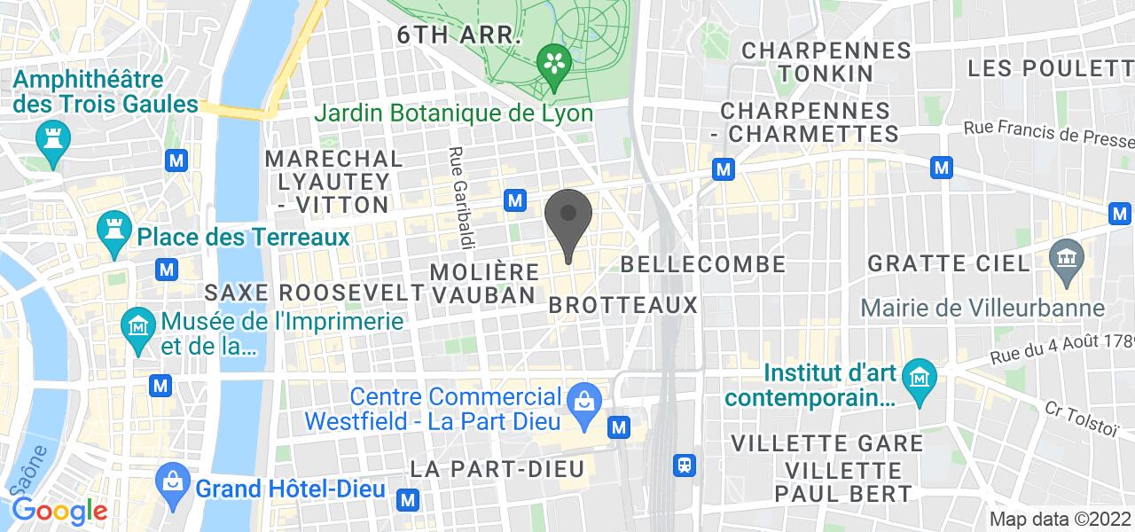 Plan d'accès — Le Blind Pig