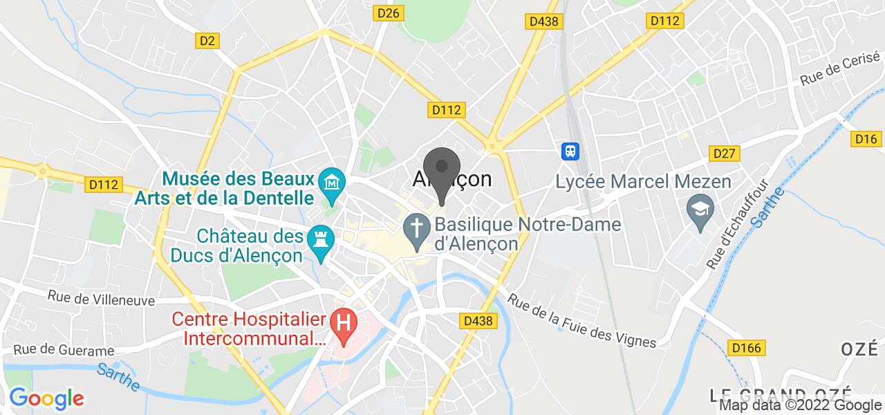 Plan d'accès — Chez Fano