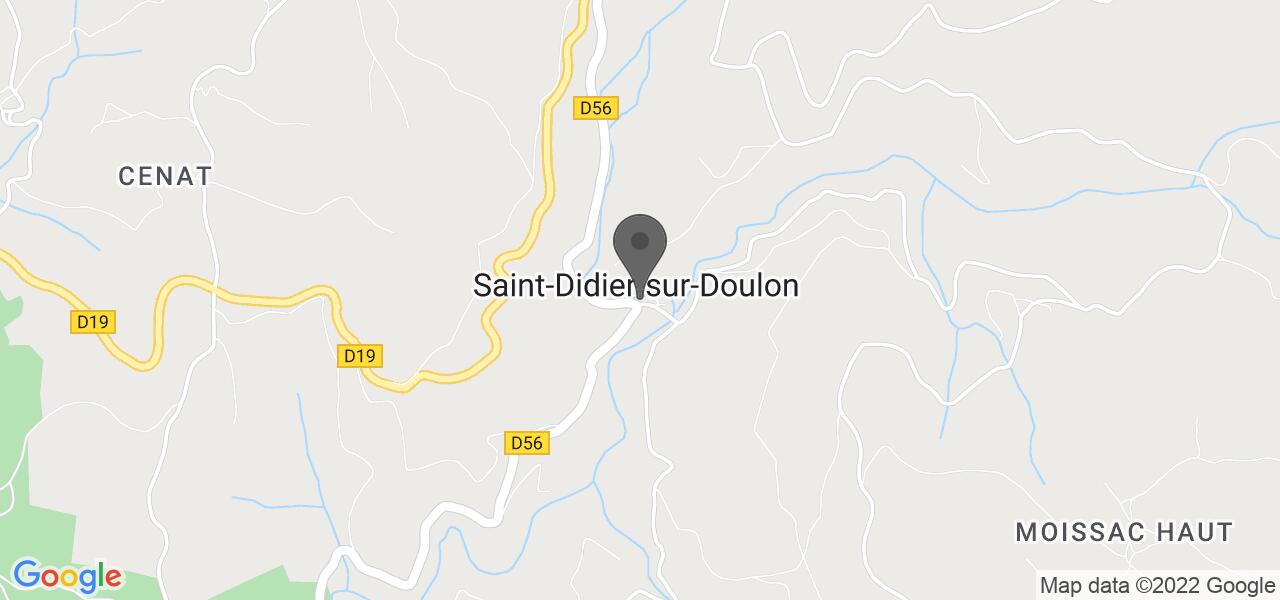 Plan d'accès — Auberge du doulon