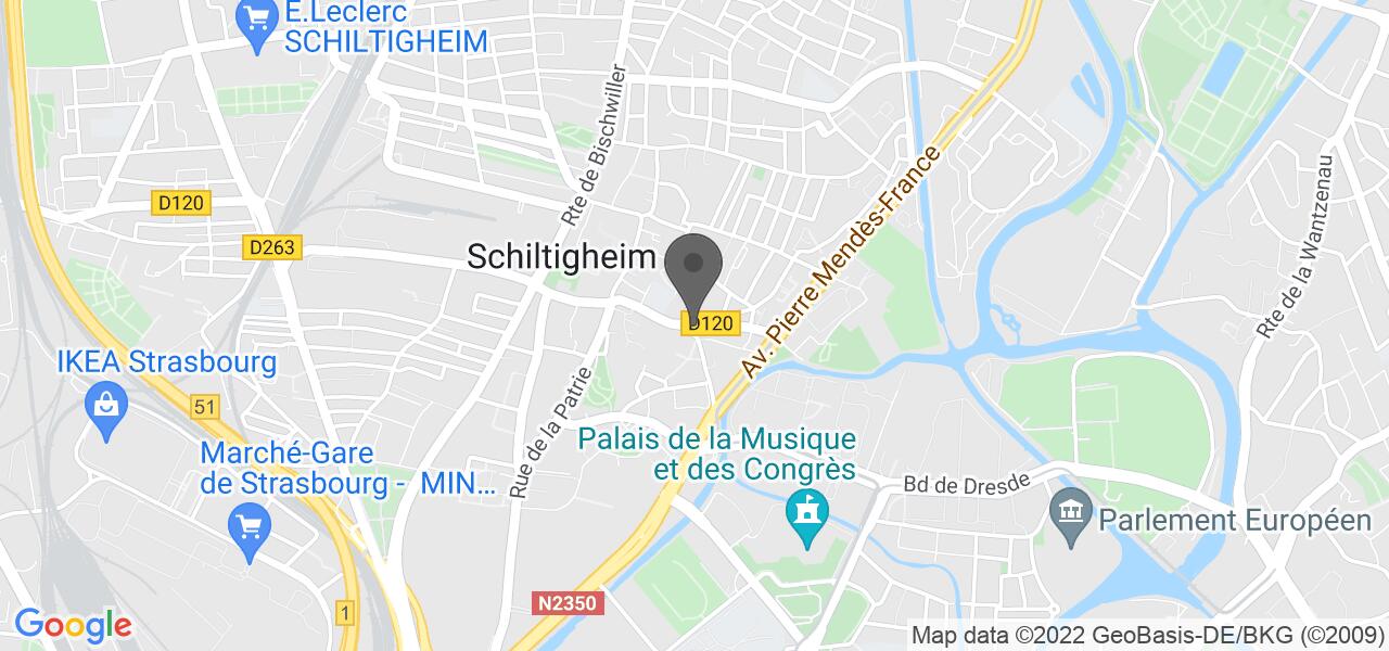 Plan d'accès — Chez Alisan