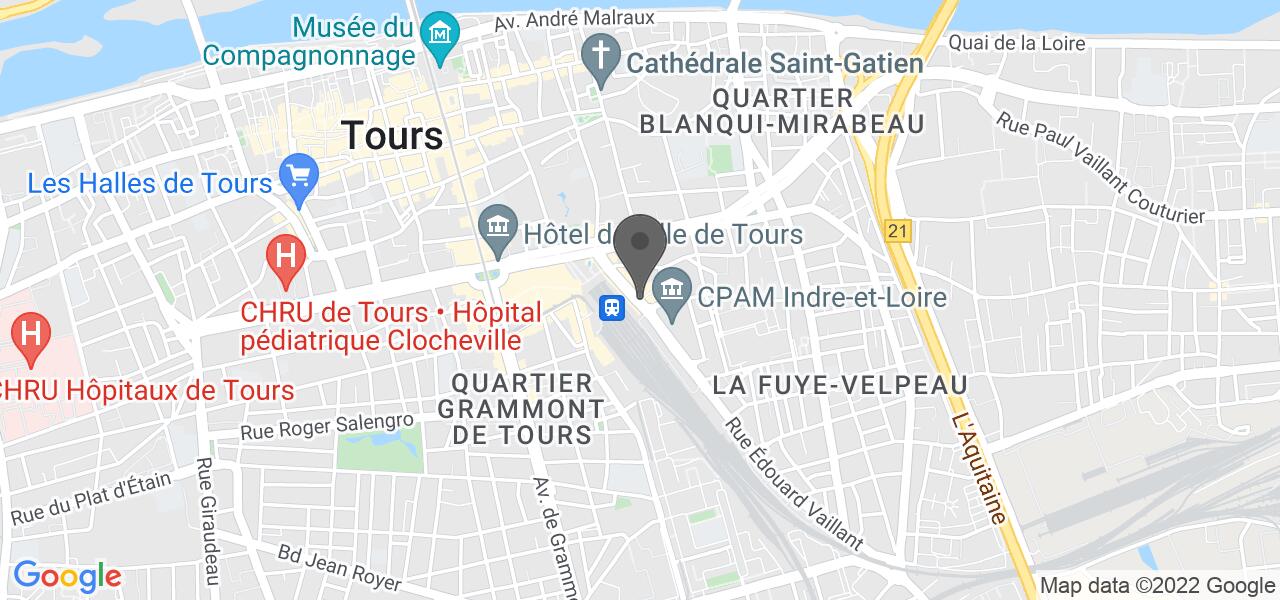 Access map — Le Vietnam