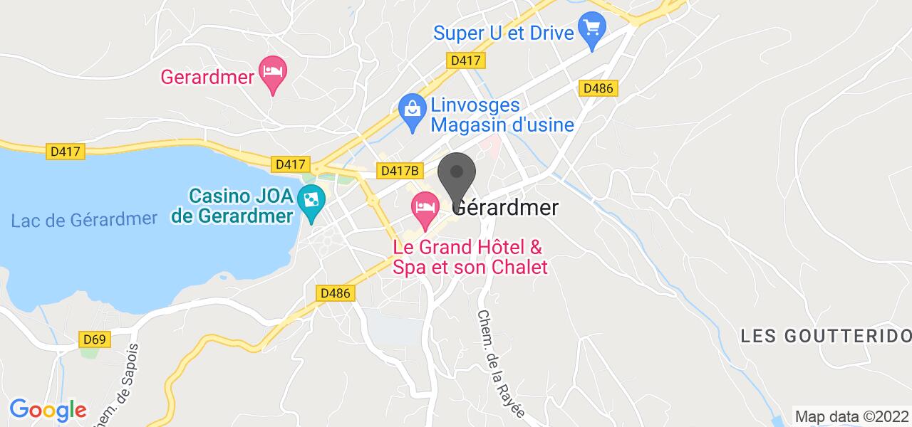 Plan d'accès — Le bistrot de la perle
