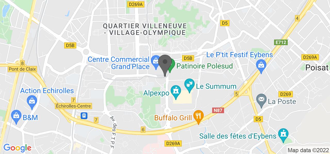 Plan d'accès — Thaï Express