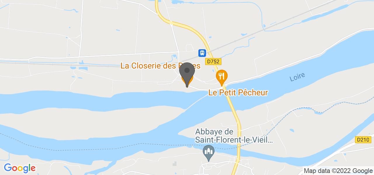 Plan d'accès — La closerie des roses